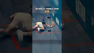 Is Squash the World&rsquo;s TOUGHEST SPORT⁉️🥵 #sports #squash