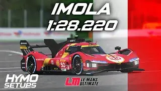 LMU Hotlap | Ferrari 499P @ Imola | V1.0.2.1 | Le Mans Ultimate