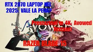Avowed Testato su RTX 2070 Laptop: Gameplay 4K Low Settings (2025)
