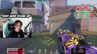 Sen TenZ Tries The New Champions Vandal For The First Time (INSANE 1TAPS)