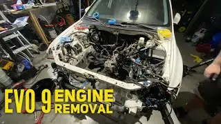 Evo 9 Engine Removal
