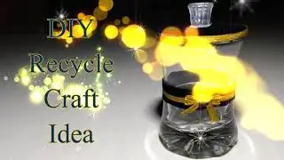 DIY Recycle / DIY Candy Jar / Recycle Craft Ideas