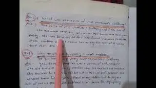 The Diamond Necklace : Important Questions || B.A I Sem English