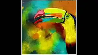 Digital Oil painting effect on ibisPaintX #shorts