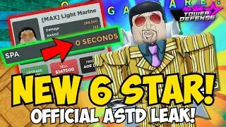 New 6 Star Kizaru & New DRAGON BALL 6 STAR! | ASTD MASSIVE UPDATE Official Leak