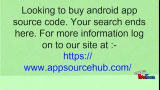 #1 destination to buy android app source code