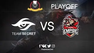 Game 1 | Team Secret vs Team Empire | BO3 | Mr. Cat Europe Invitational - Playoff