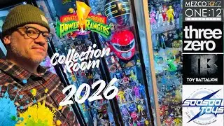 Mighty Morphin Power Rangers - Collection Room Tour 2026  