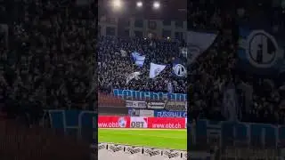FC Luzern fans away in Z&uuml;rich!🔥