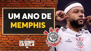 Memphis Depay completa um ano de Corinthians; Neto analisa números do atacante