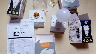 Automatic Sensor Light On Off | Best  Lights Review and Unboxing