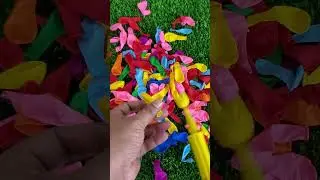 Colourful Mini Balloons || Satisfying Unboxing Asmrsoundvideo#asmr#poppballons#unitedstates#balloon