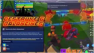 Destruye 6 balancines en misiones completadas en Salvar el mundo | Fortnite