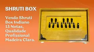 Vídeo demonstrativo deste Sruti Box Indiano profissional que estou vendendo!