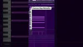 Famous Rap Melodies #musicbeats #rapmusicbeats #rapmusic #producer #hiphopmusic #rap
