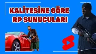 KALİTESİNE G&Ouml;RE RP SUNUCULARI FİVEM #shorts