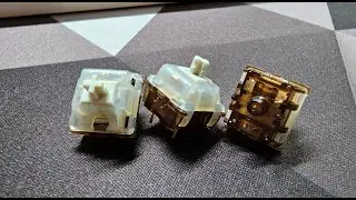 Punkshoo x Gateron Root Beer Float Early Prototype Sample Switches - QK65 1 Minute Typing Test
