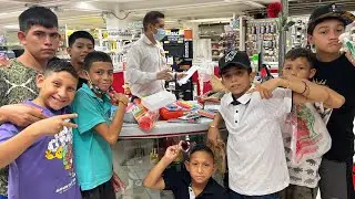 FUIMOS A COMPRAR ÚTILES ESCOLARES✏️ PARA LOS SOÑADORES 🚀🔥/ponchuelas arce