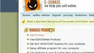 Selling Digital Goods - E-Junkie