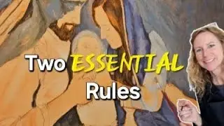 Why these 2 ESSENTIAL rules are SO necessary in oil painting! Relaxing art video!  #OilPainting 