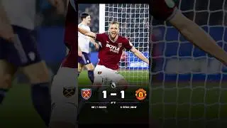 Sesko last minute goal draws Manchester United vs Westham #manchesterunited #westham #sesko