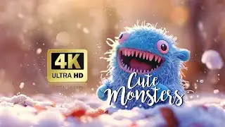 CUTE MONSTERS ★ A Cute Creatures Celebration with Calming Tune