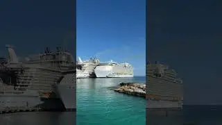 Our Cruise from Cococay island 🏝️ #wonderoftheseas #royalcaribbean