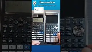 Casio fx-991 EX v Casio fx-CG50 Summation Speed Test #foryou #education #maths #casio #calculator