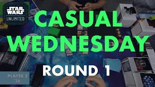 Star Wars Unlimited Sabine Yellow vs Krennic Green Round 1 - Casual Play
