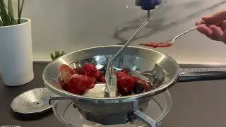 Passaverdura Manuale in Acciaio Inox