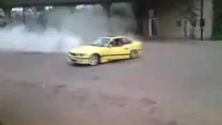 BMW M3 Donut Fail