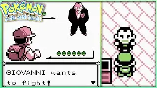 GIOVANNI All Boss Battles - Pokemon Red & Blue