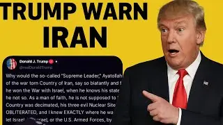 Donald Trump Issues Final Warning to Iran | What He Really Said