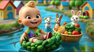 Animal Friends Healthy Food Song | Fun Nutrition & Learning Song for Kids | Playful Nursery Rhyme