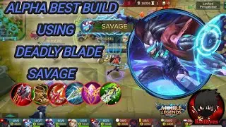 Alpha Savage Using Deadly Blade ____E1