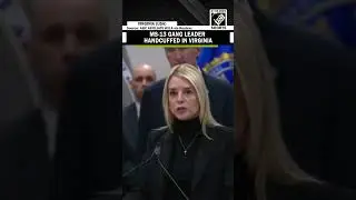 MS-13 gang leader arrested in Virginia: US Attorney General Pam Bondi
