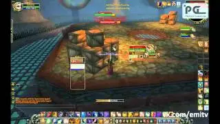 Warr+Priest против DDMonk+RetPally (MoP Beta)
