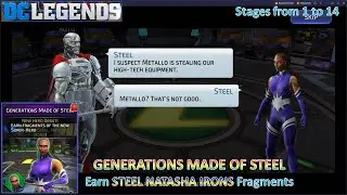 [*/\*] DC Legends: Fight Superheroes - GENERATIONS MADE OF STEEL Event - Stages from 1 to 14