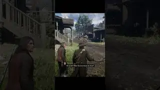 Артур обеспокоен жизнью Джона Марстона #reddeadredemption2