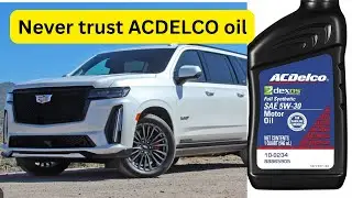 2015-2025 Cadillac Escalade motor oil causes engine damage, know this prevent from happening