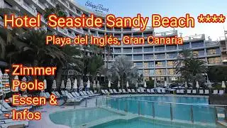 Hotel Seaside Sandy Beach **** - Zimmer, Pools, Essen und Infos (Rooms, Pool, Food, Review)