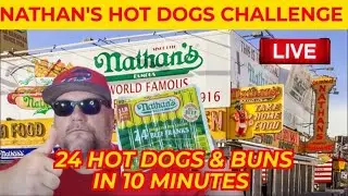 Nathan's Hot Dog Eating Challenge - Live Event