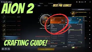 РУКОВОДСТВО ПО Крафту в AION 2 &mdash; Лучшее оружие PvE и как его создать (полный разбор)