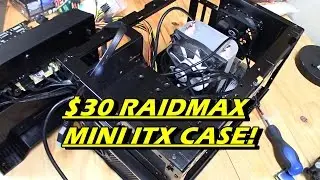 RAIDMAX ЭЛЕМЕНТ MINI ITX БЮДЖЕТ ИГРОВОЙ PC BUILD