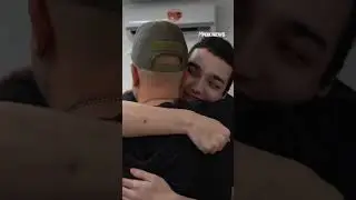 Edan Alexander embraces family after months as a Hamas hostage #foxnews #shorts #news #us #trump