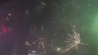 Firework new year 2023 from Copenhagen denmark