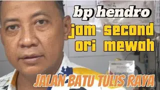 jam second original    mewah  bp hendro