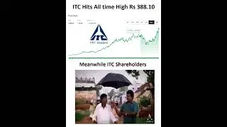 ITC Hits All time High #shorts #stockmarket