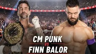 WWE 2K25 CM PUNK VS FINN BALOR CHAMPIONSHIP MATCH