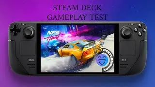 Need For Speed Heat Steam Deck Gameplay Test Day and Night Mode Medium Settings LINUX - STEAM OS